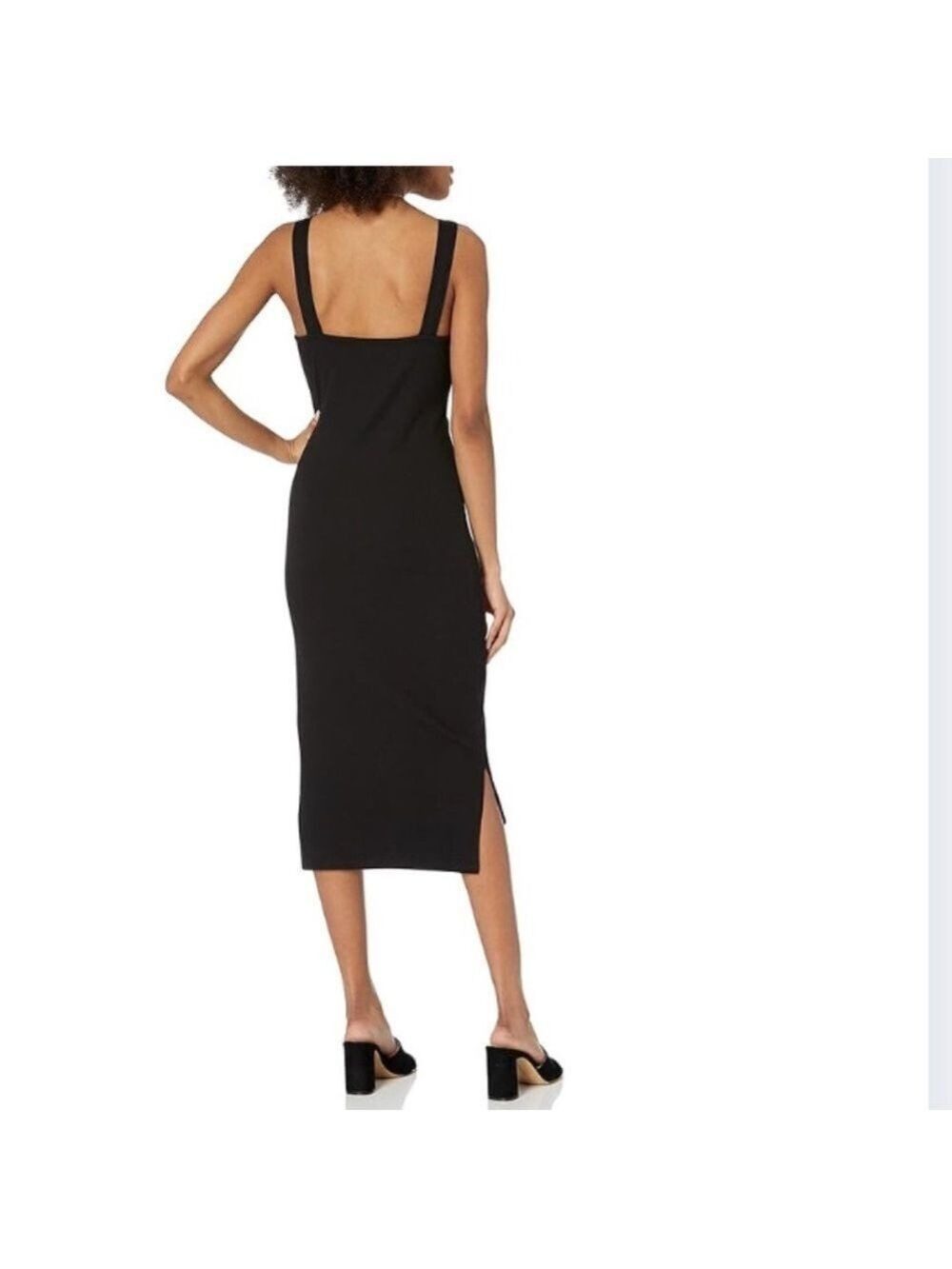 The Drop Amelia Square-Neck Bodycon Midi Tank Dress - Picture 4 of 11